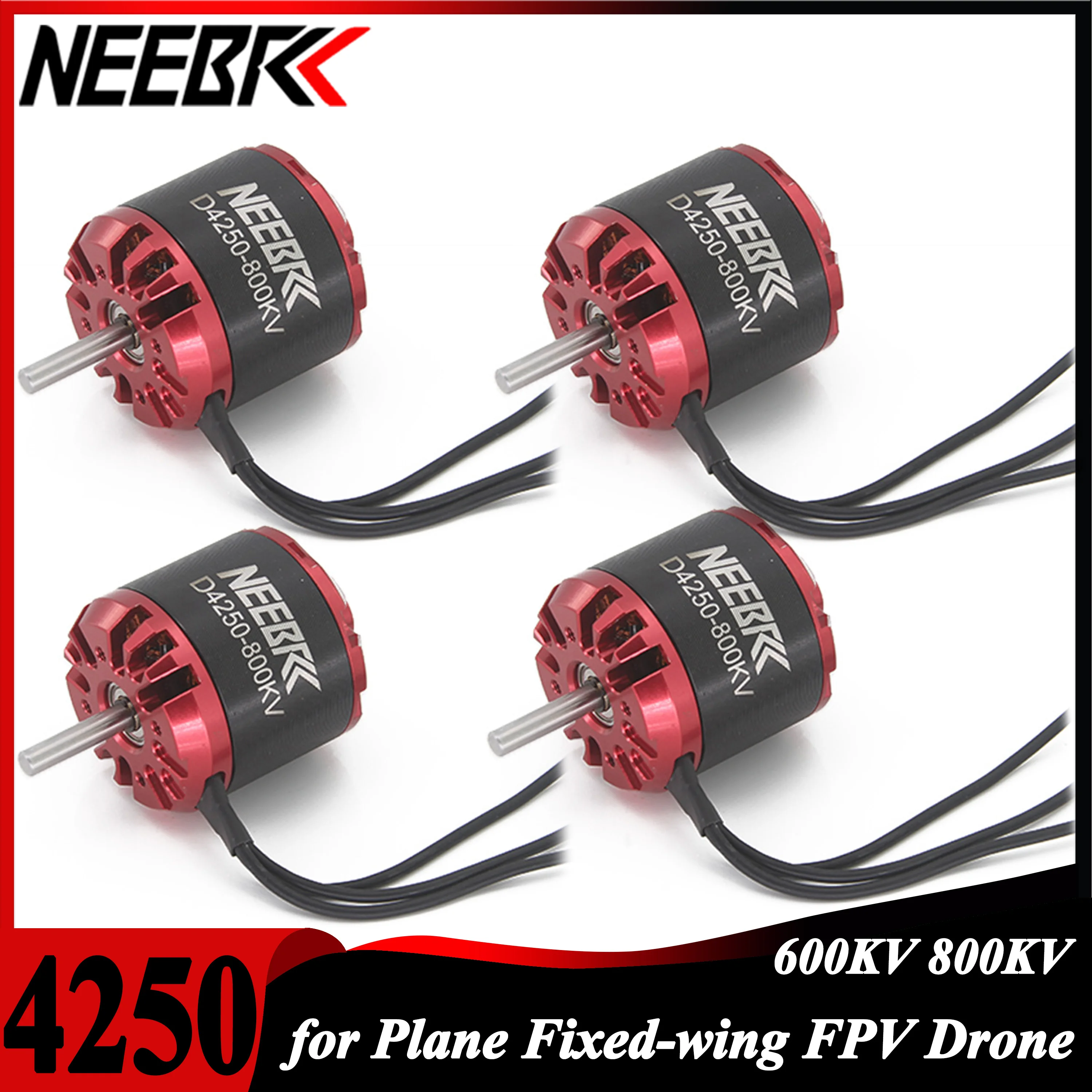 Fpv Drone Esc - 1/2/4PCS NEEBRC 4250 Outrunner Borstelloze Motor