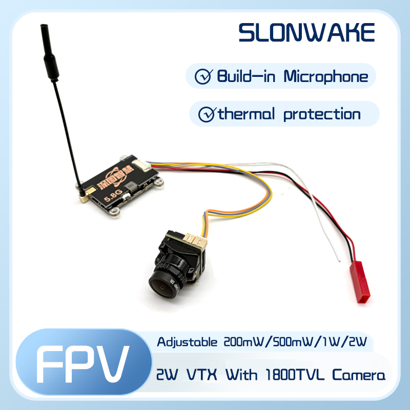 SLONWAKE 5.8G 56CH 2W zender V - Fpv Drone Quadcopter recensie en prijs