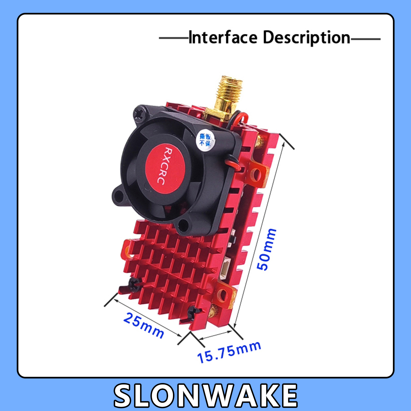SLONWAKE 5.8G 2W VTX FPV 1800T - Fpv Drone Flight Controller recensie en prijs