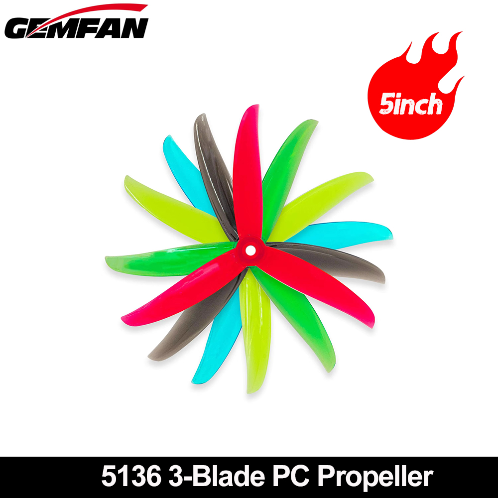 Gemfan VANOVER 5136 3 Blade PC - Fpv Drone Quadcopter recensie en prijs